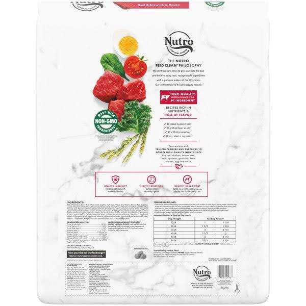 Adult Beef Rice Dry Dog Food T951837