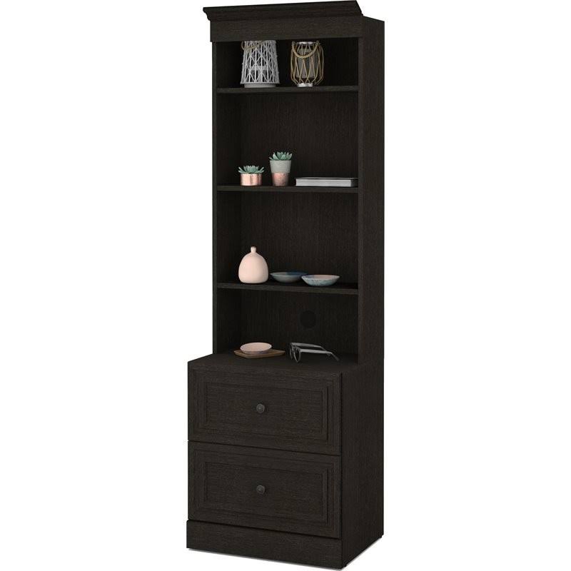 Deep Gray 2 Drawer Storage Unit Q4997