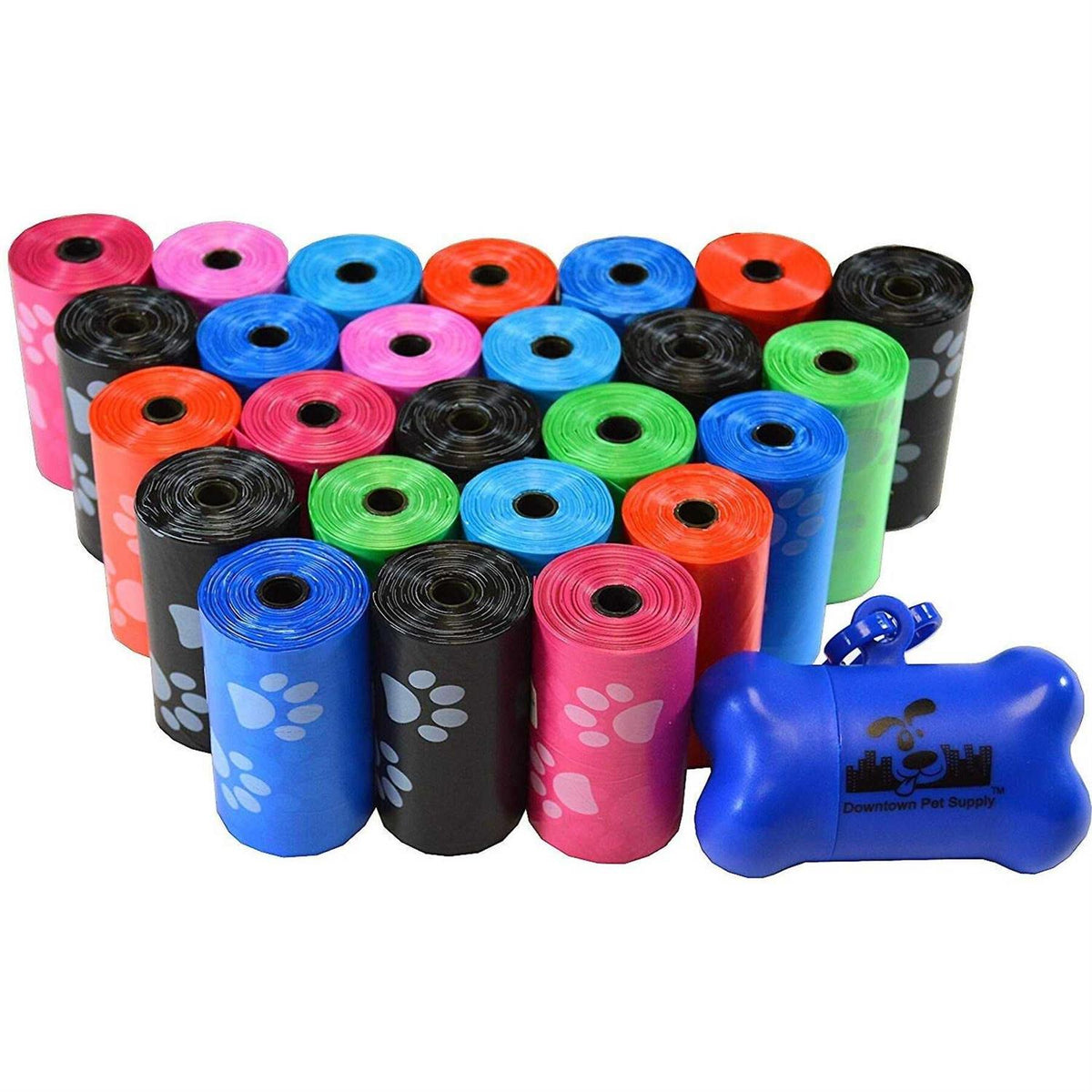Dog Poop Bags with Poop Bag Holder P95448