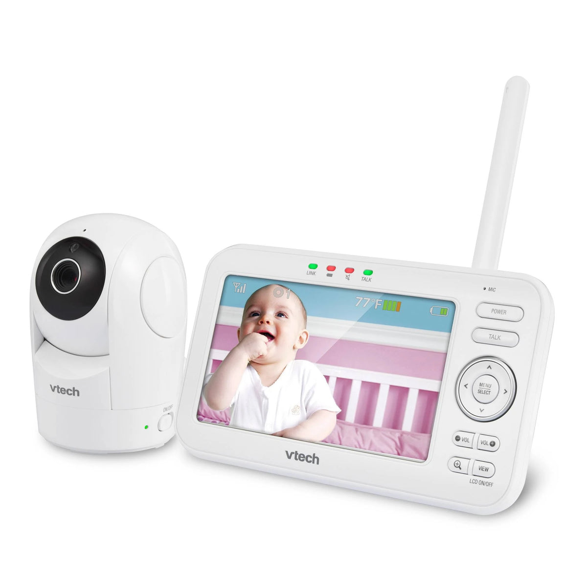 5x22 Digital Video Baby Monitoring Camera with Pan and Tilt J28001