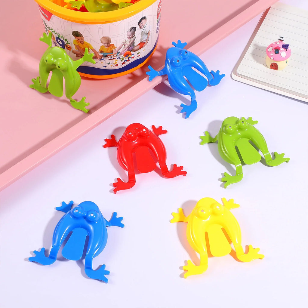 1 Set Jumping Frogs Toy with Bucket U493897