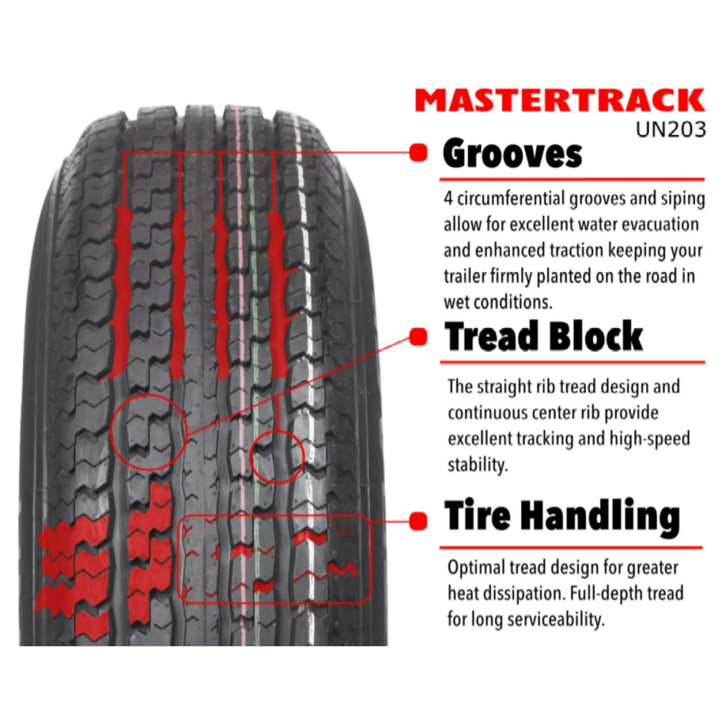 ST235/85R16 12 Ply Radial Trailer Tire C505786