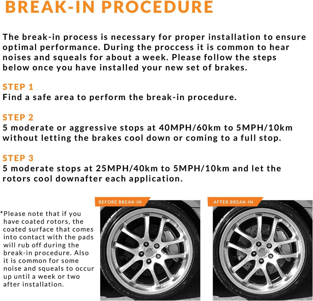 Premium OE Rotors with Carbon Ceramic Pads N382