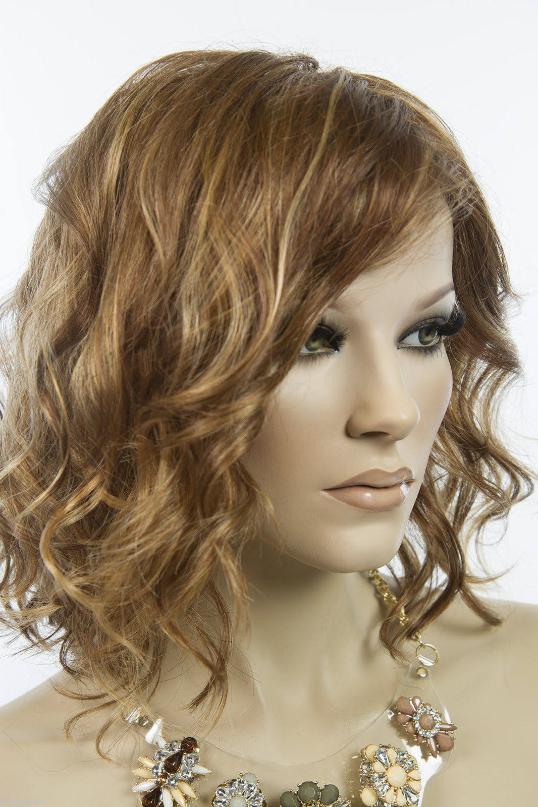 Dark Brown Wavy Lace Front Wig G3369
