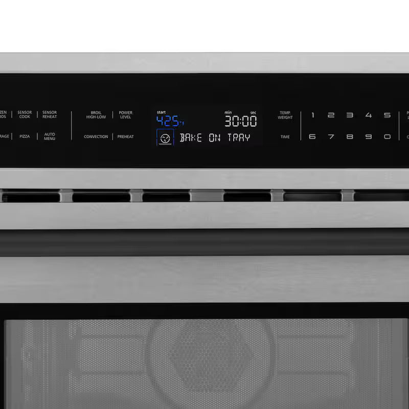 30 in. Built-In Microwave Oven in Stainless Steel & Matte Black X909