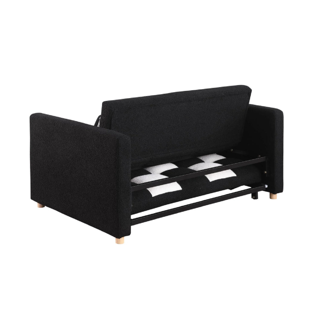 45 x 68 Small Convertible Loveseat Sleeper Sofa Bed with 2 Pillows A42994