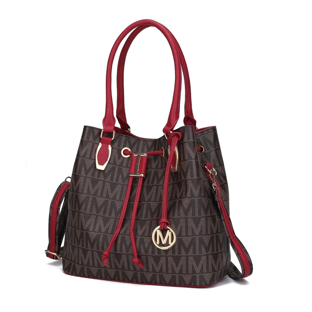 Vegan Leather Tote Handbag Z779703