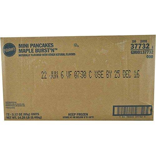 72 per CASE Maple Mini Pancake S433515