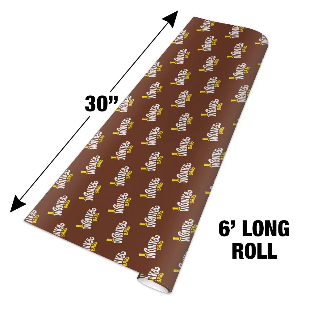 Chocolate Factory Logo Wrapping Paper J9568