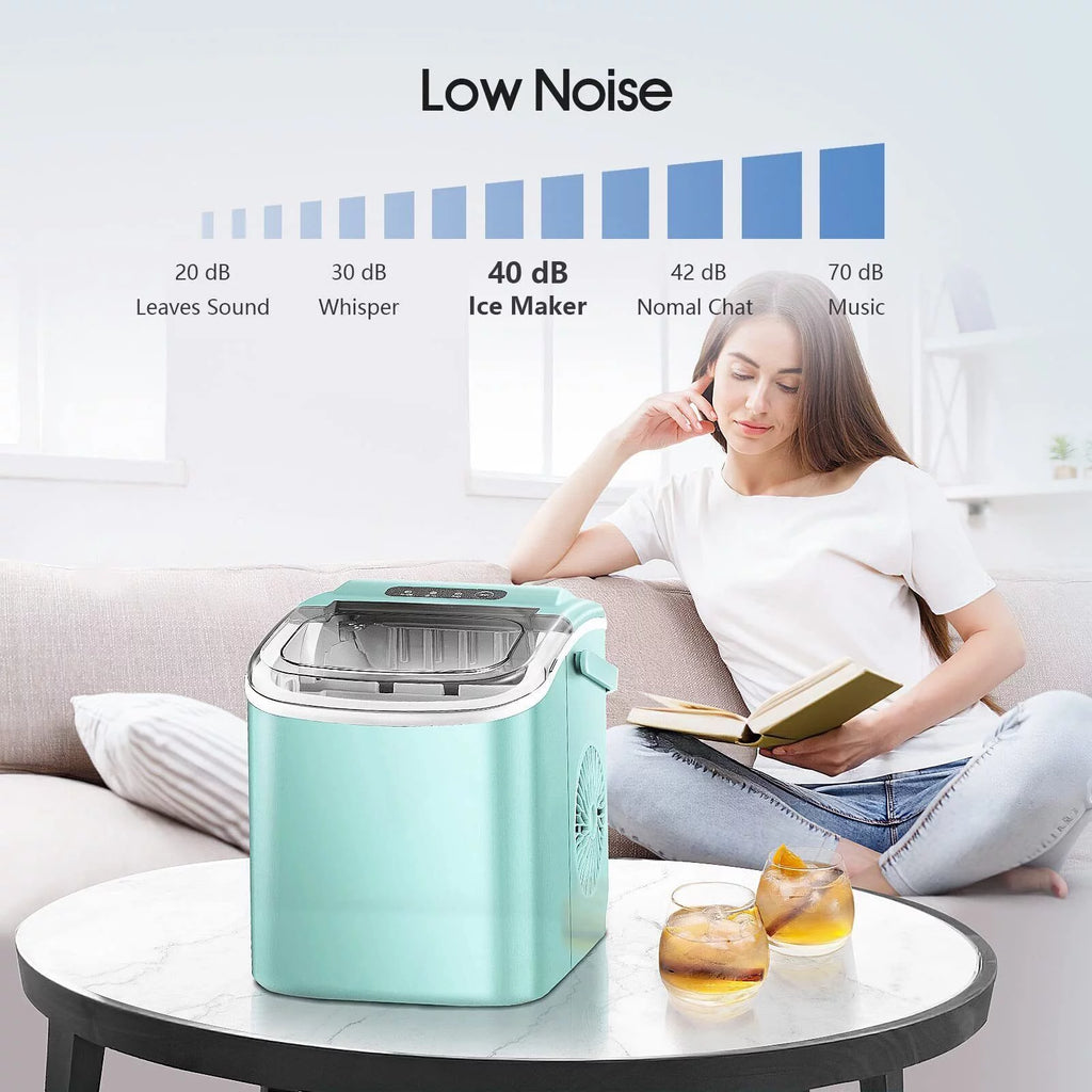 Countertop Nugget Ice Maker 26lbs Per Day with Ice Scoop M590
