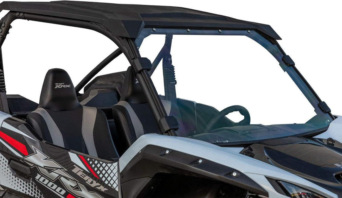 Full Windshield for Kawasaki Teryx KRX 1000, 1/4 Inch Thick Clear Polycarbonate Y8538
