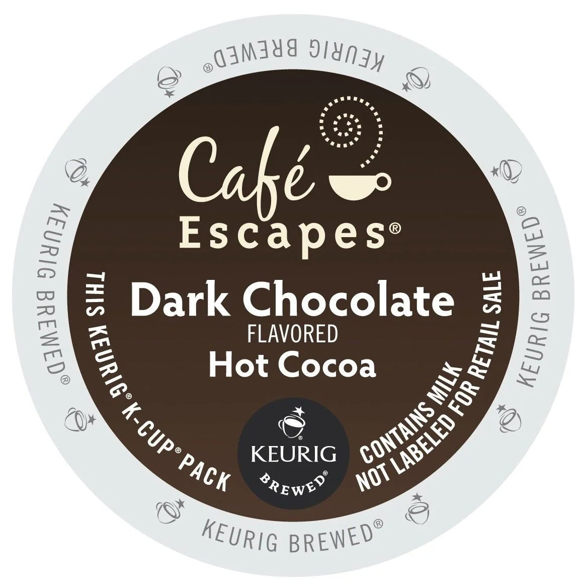 Dark Chocolate Hot Cocoa 48 count K cups L361519