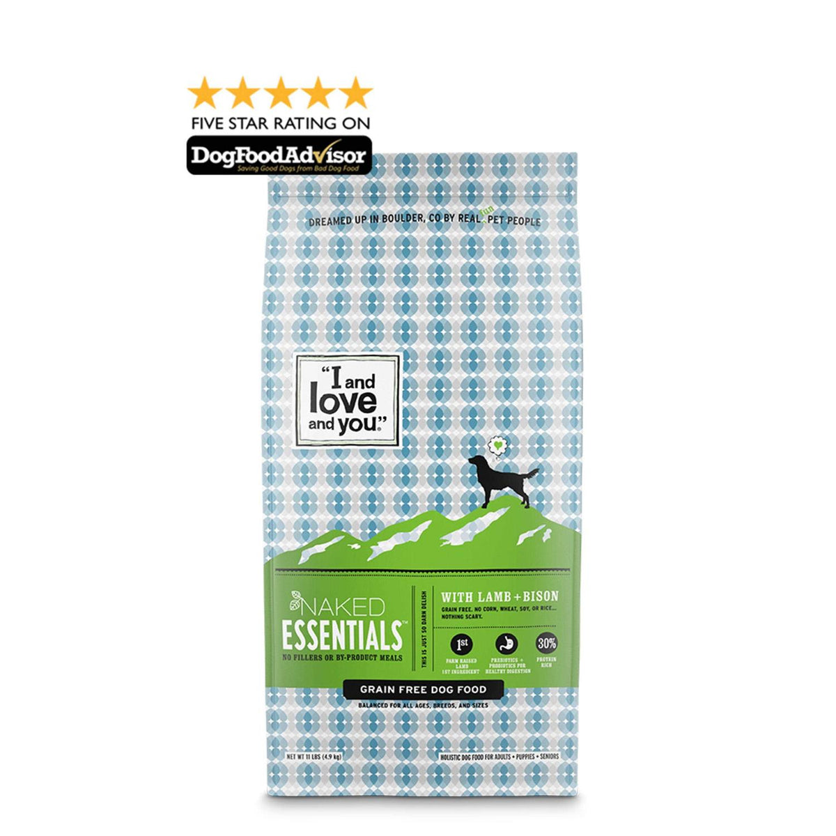 Dry Dog Food Lamb Bison V825