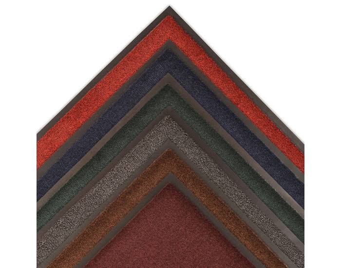 Charcoal Carpeted Entry Mat with Vinyl Backing R9765