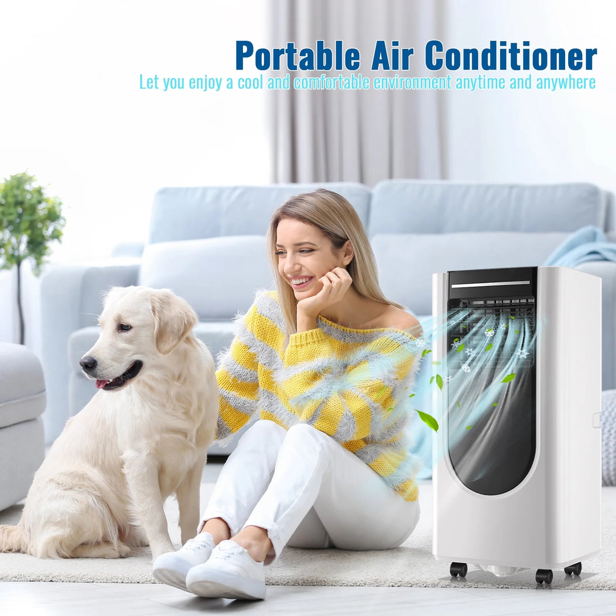 Compact 8000 BTU 3-in-1 Air Conditioner J311676
