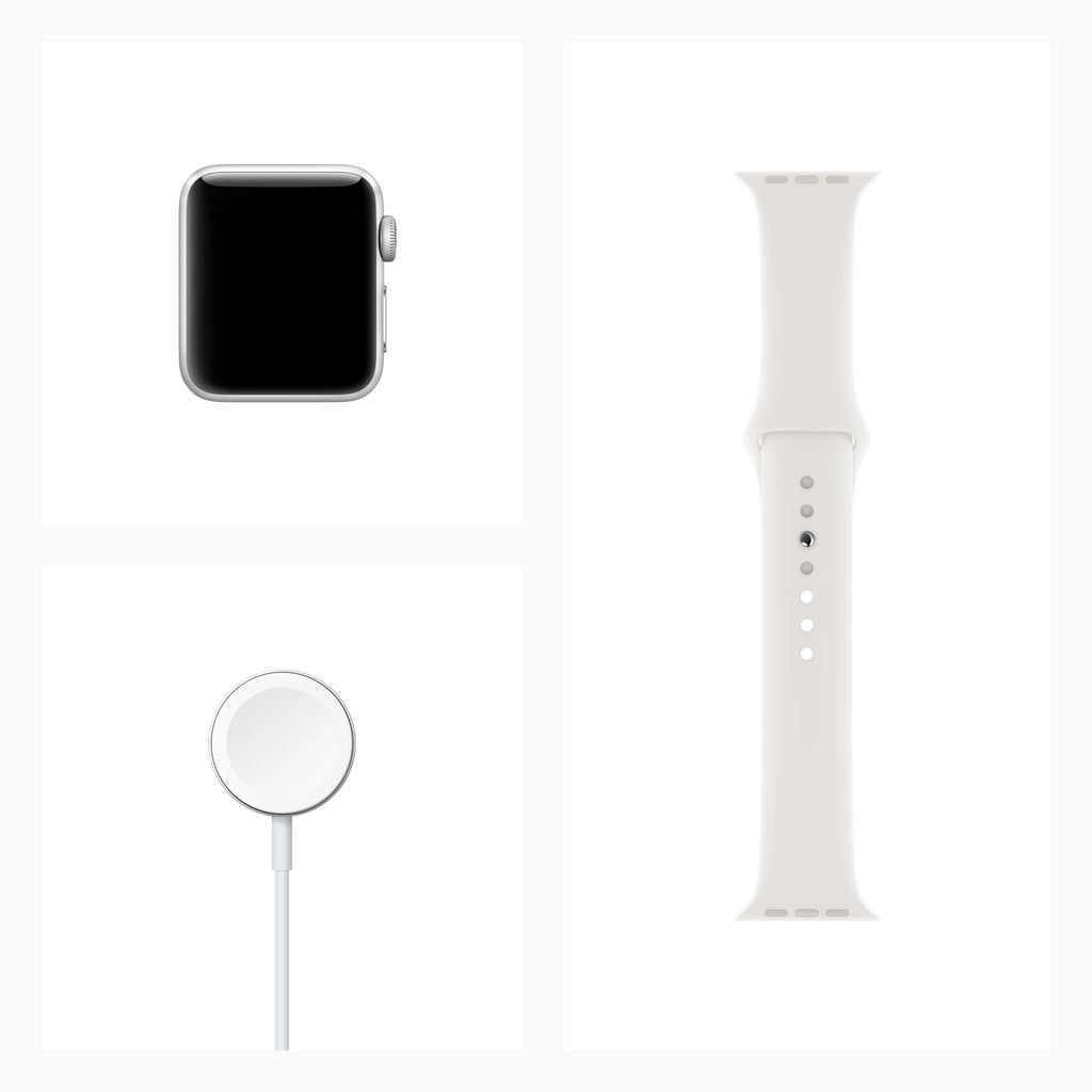 Apple Watch Series 3 GPS Silver 38mm White Sport Band C97483