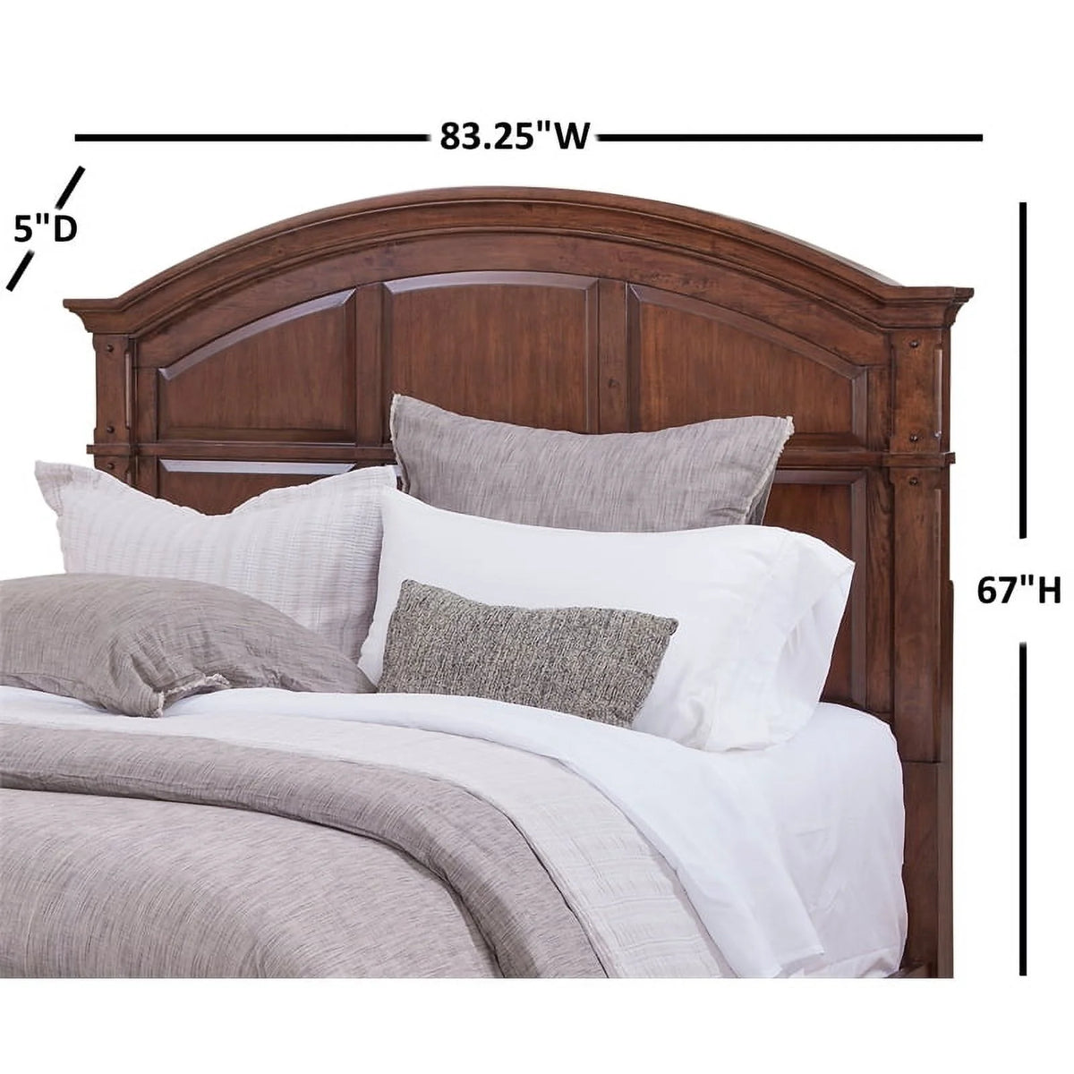 King Size Wood Panel Headboard N41907