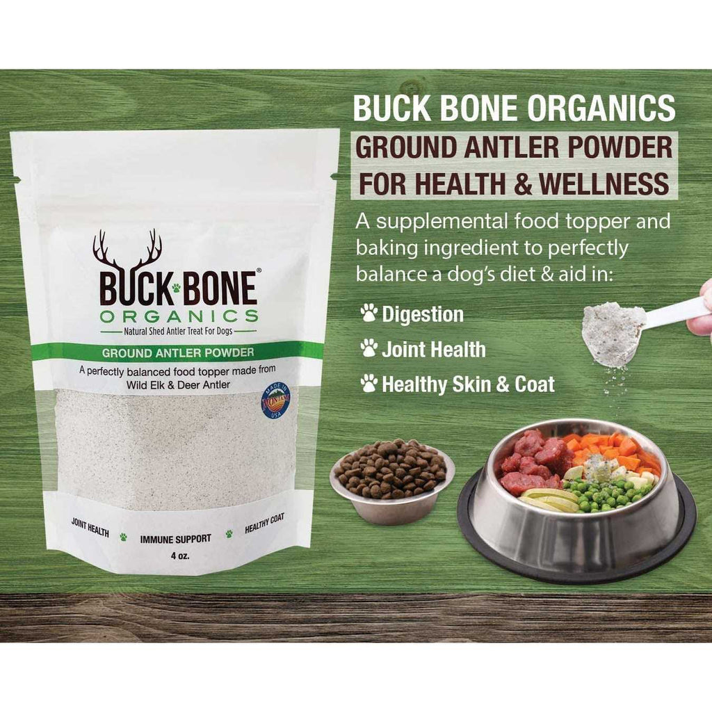 Ground Wild Elk and Deer Antler Powder for Dogs X3015