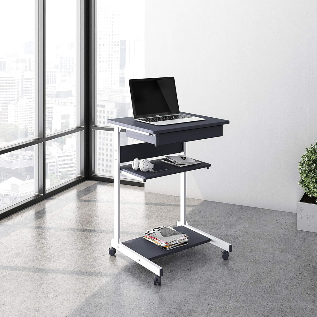 Graphite Metal Laptop Desk T98889