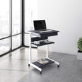 Graphite Metal Laptop Desk T98889