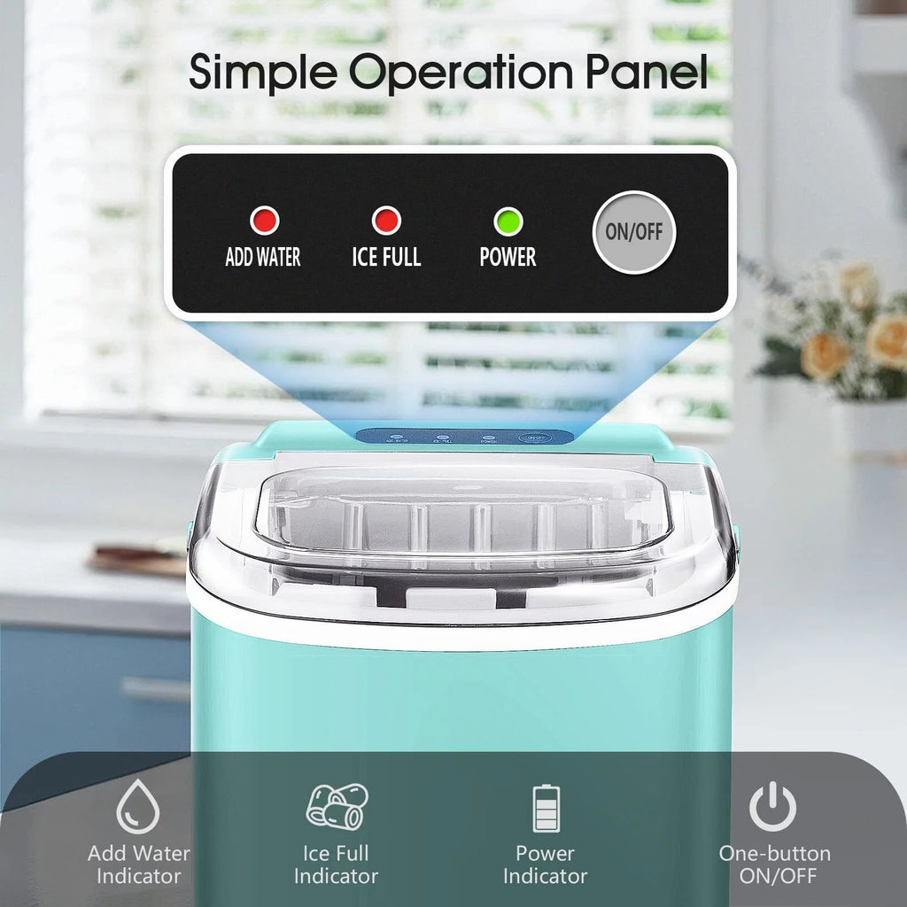 Countertop Nugget Ice Maker 26lbs Per Day with Ice Scoop M590