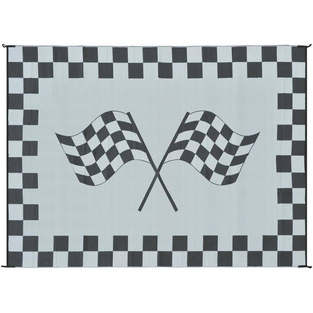6-Feet x 9-Feet Racing Flag Mat D7001