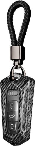 Carbon Fiber Key Fob Cover Case Black Pack of 2 B643799