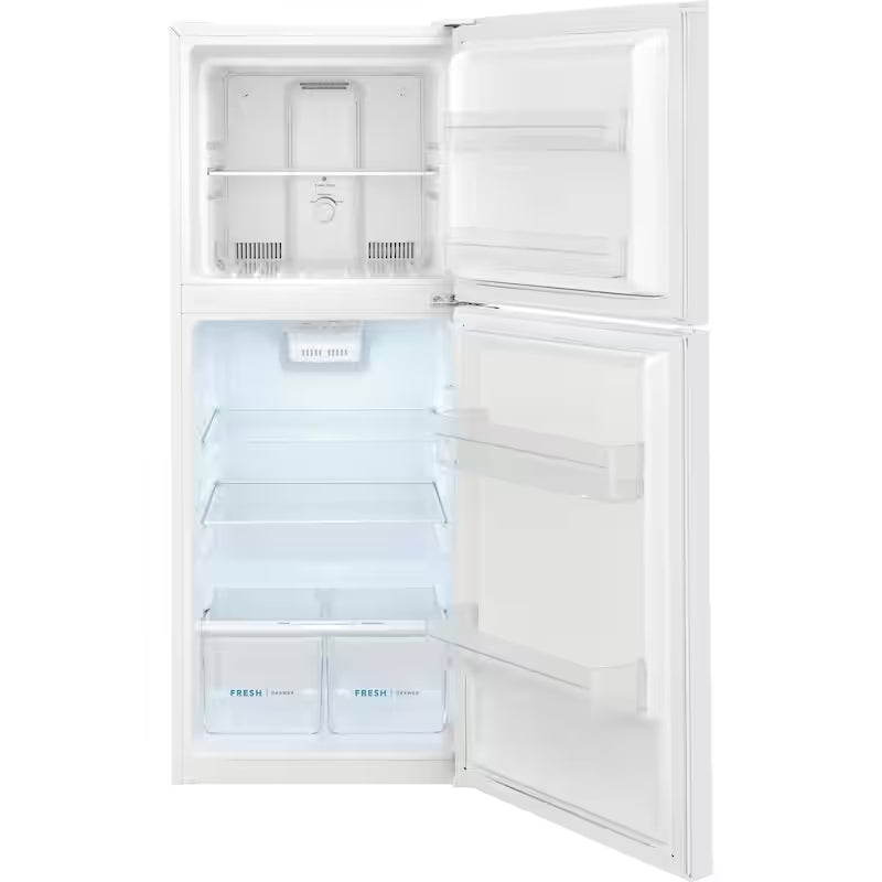 10.1 cu. ft. Top Freezer Refrigerator in White J9492