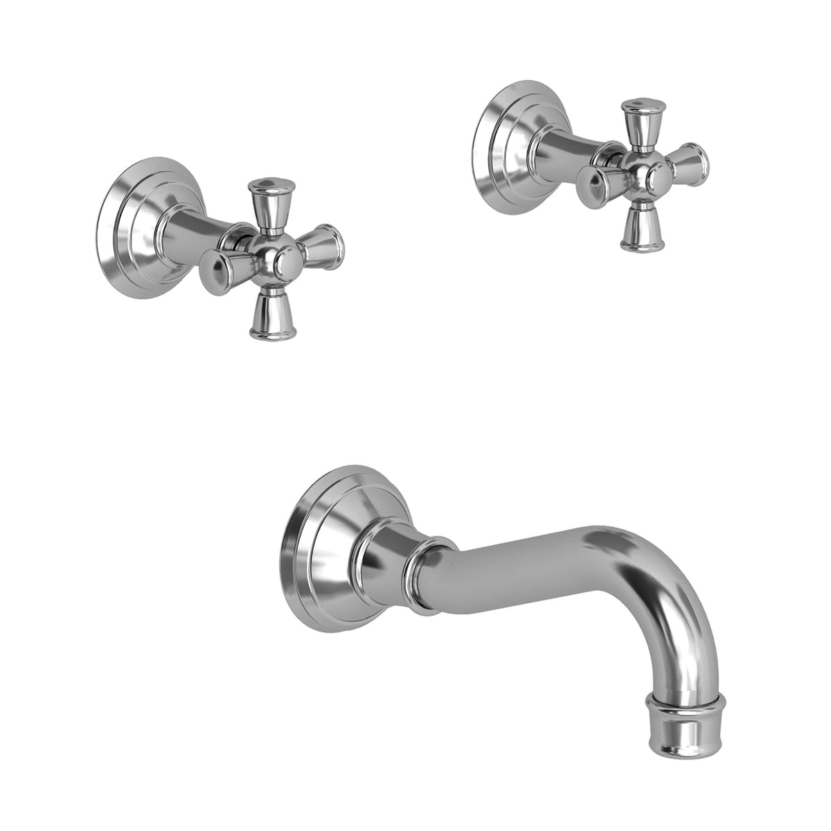 Jacobean Wall Mount Tub Faucet English Bronze O7871