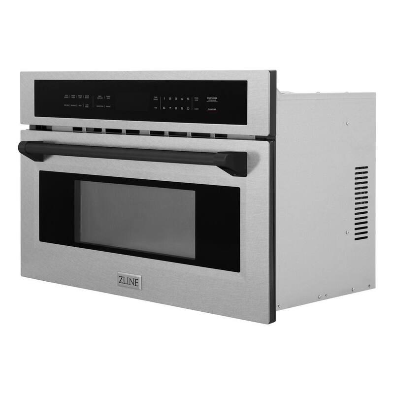 30 in. Built-In Microwave Oven in Stainless Steel & Matte Black X909