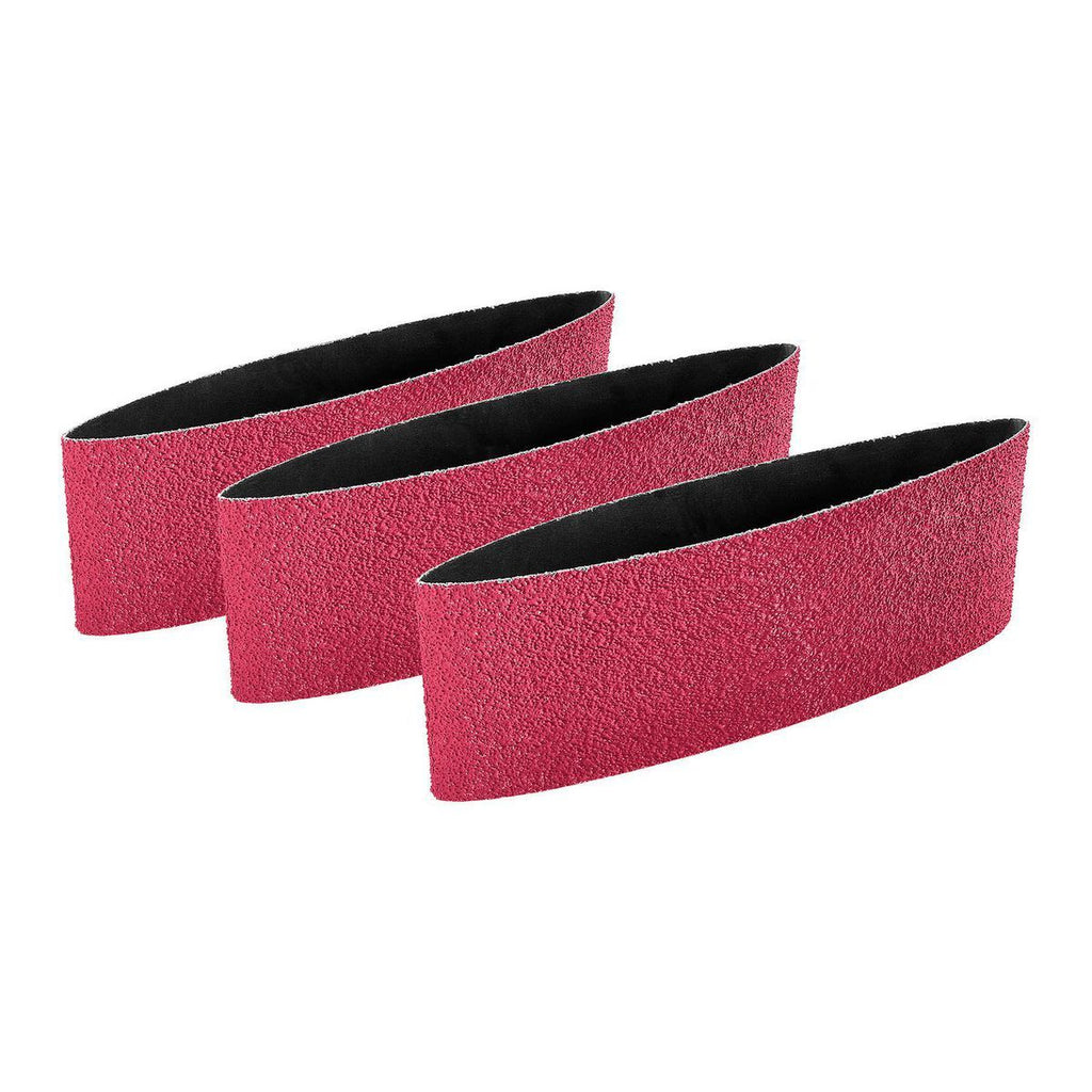 4 in. x 24 in. 50-Grit Zirconia Alumina Sanding Belts 3-Pack P522509