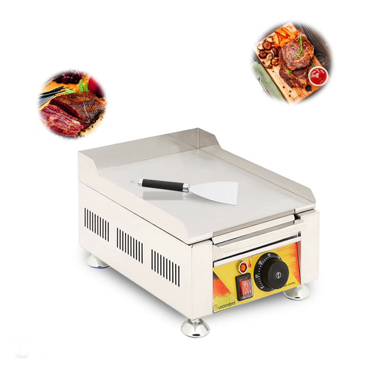 Commercial Electric Countertop Flat Griddle Grill A35031