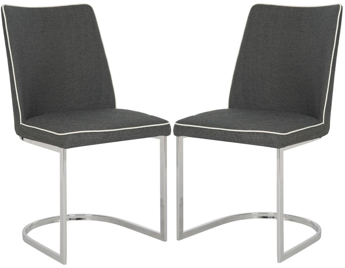 Grey Side Chair (Set of 2) F94913