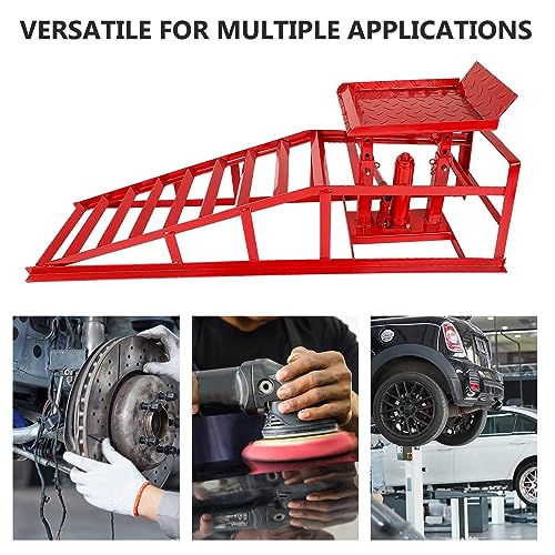 2 Pack 5 Ton Low Profile Hydraulic Car Ramps J822