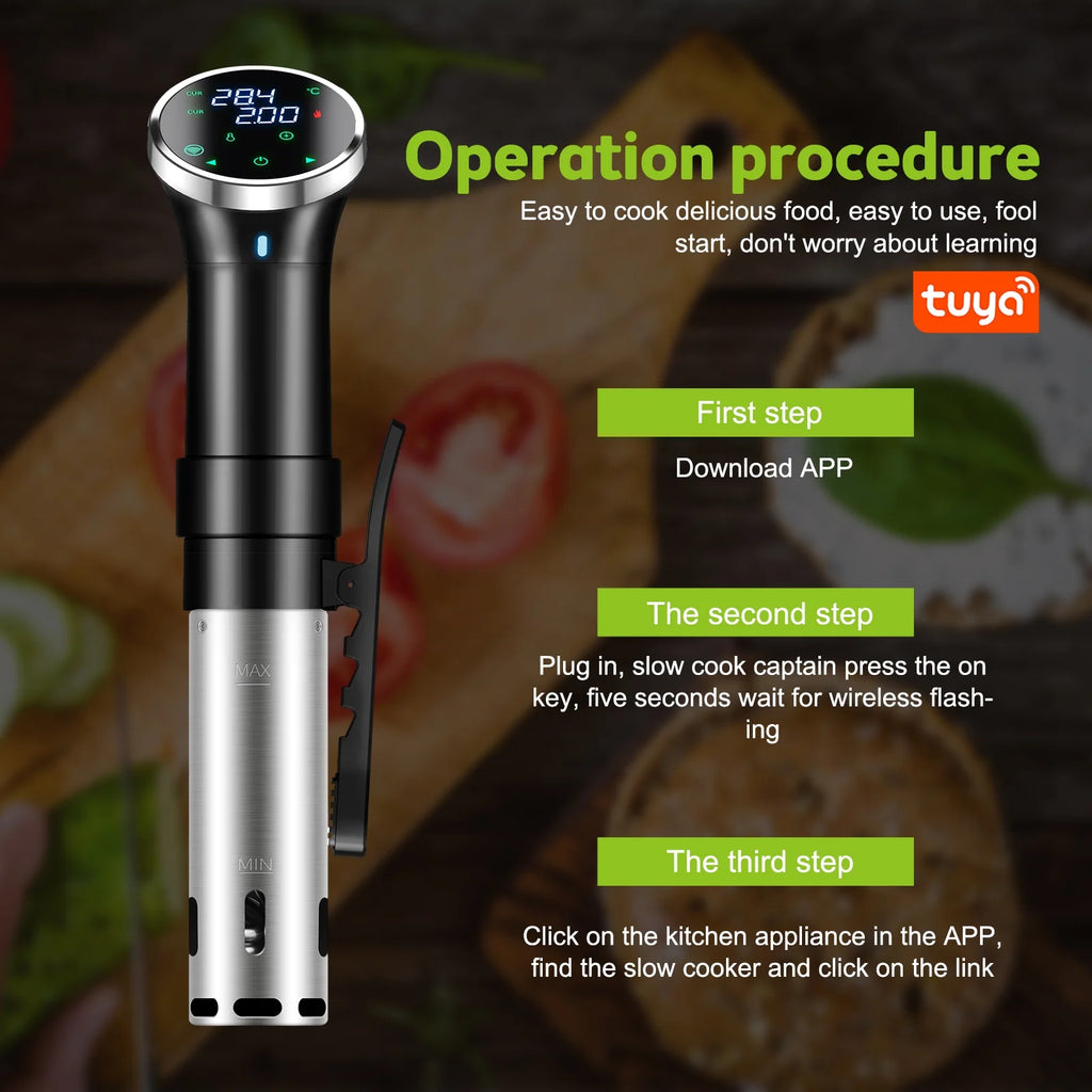 WiFi Sous Cooker Machine Immersion Circulator P371930