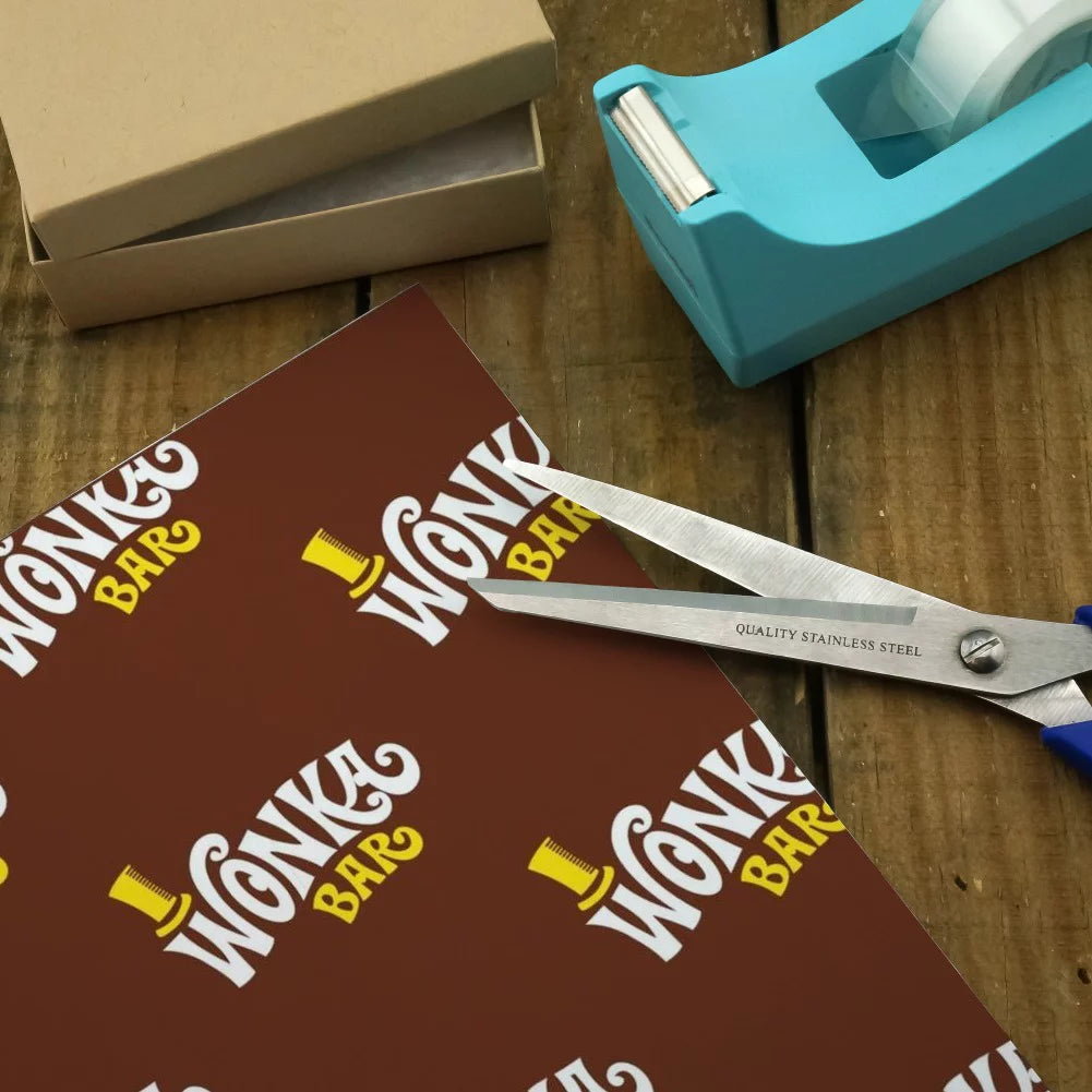 Chocolate Factory Logo Wrapping Paper J9568