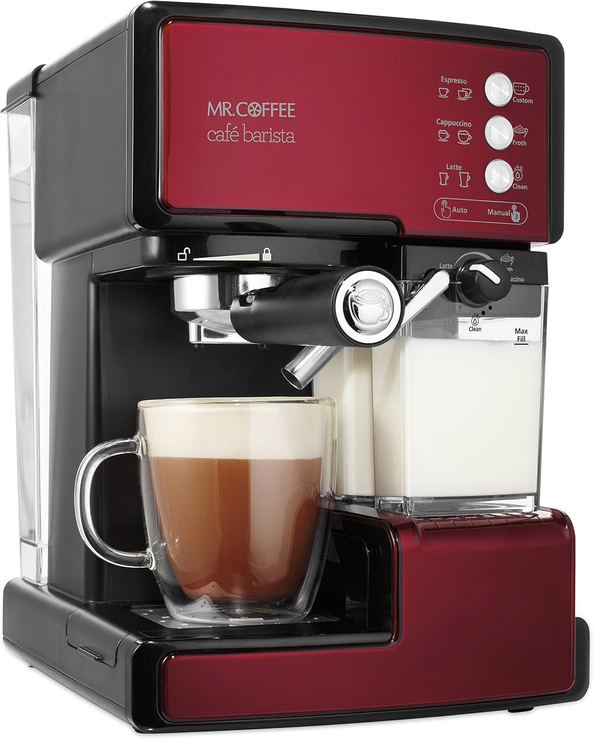 Silver Espresso and Cappuccino Maker J7707