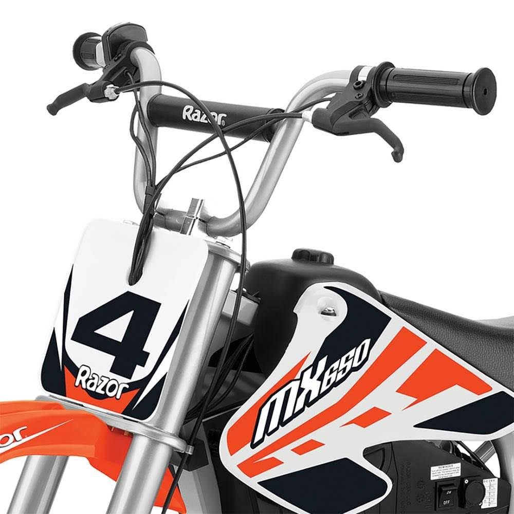 Orange Steel Electric Dirt Bike C474298