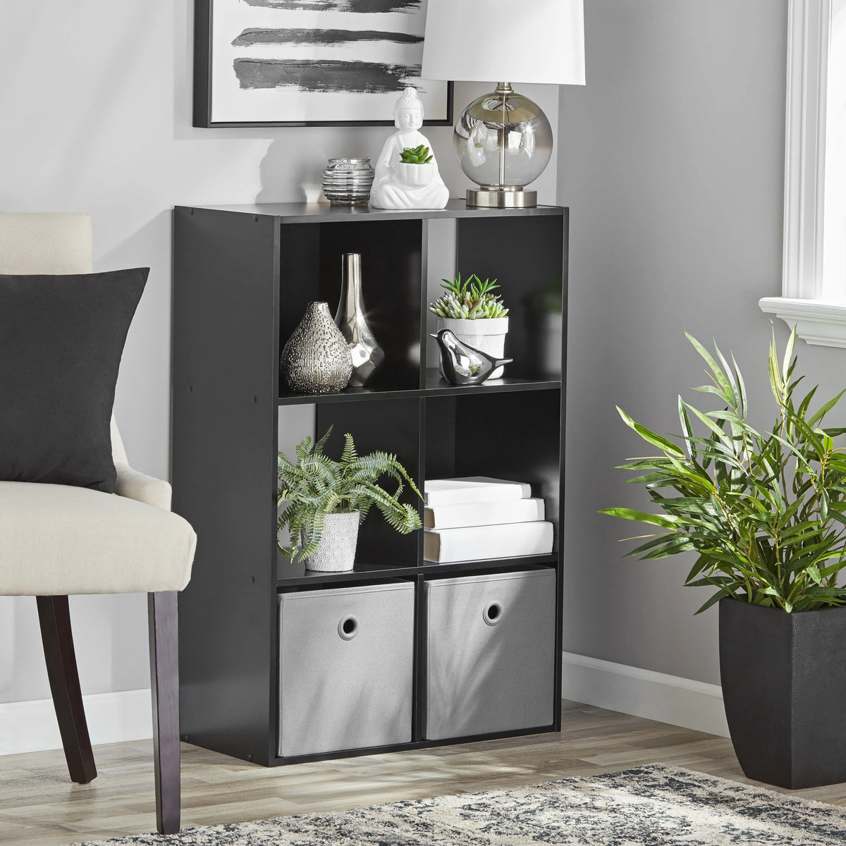 6-Cube White Storage Organizer G967