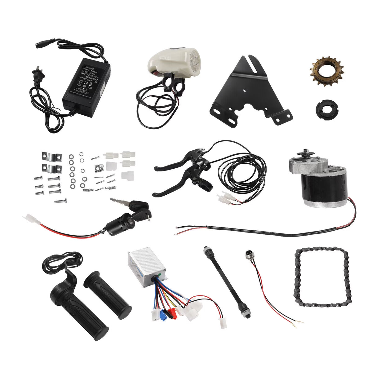 Black Electric Bike Conversion Kit H3773