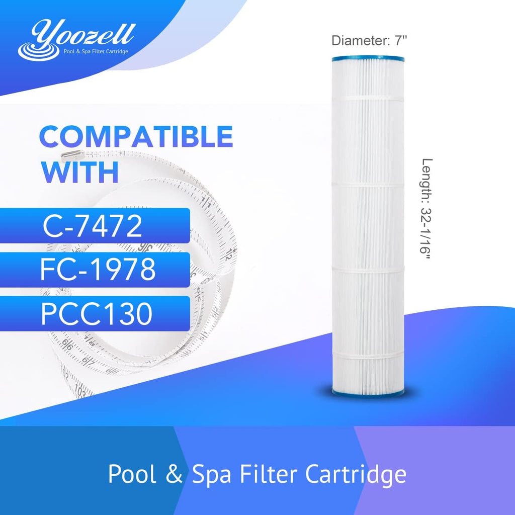 4 Pack Swimming Pool Replacement Filter Cartridge X7790