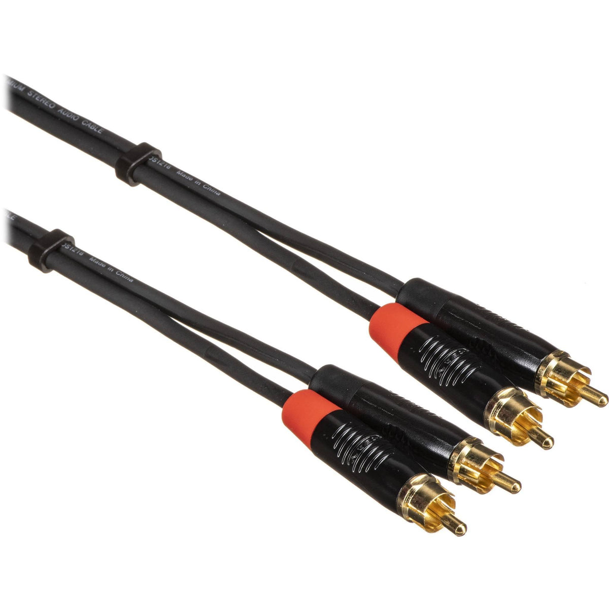 2 RCA Male to 2 RCA Male Stereo Audio Cable (50 ft) N83975