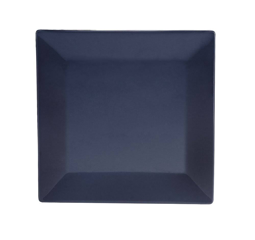 Cobalt Blue 8-Inch Stoneware Square Plate, Box of 24 J85271
