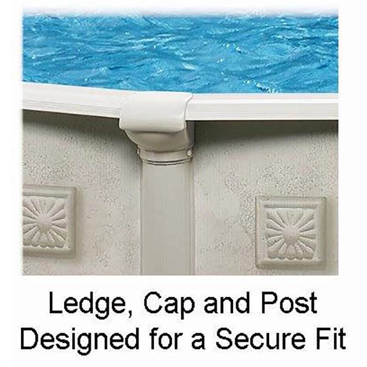 Khaki Round Above Ground Swimming Pool O604