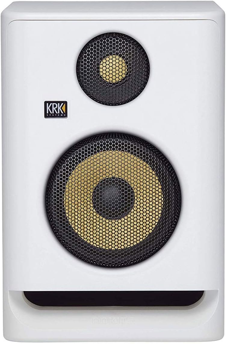 8'' Powered Studio Monitoring Speakers White U18626